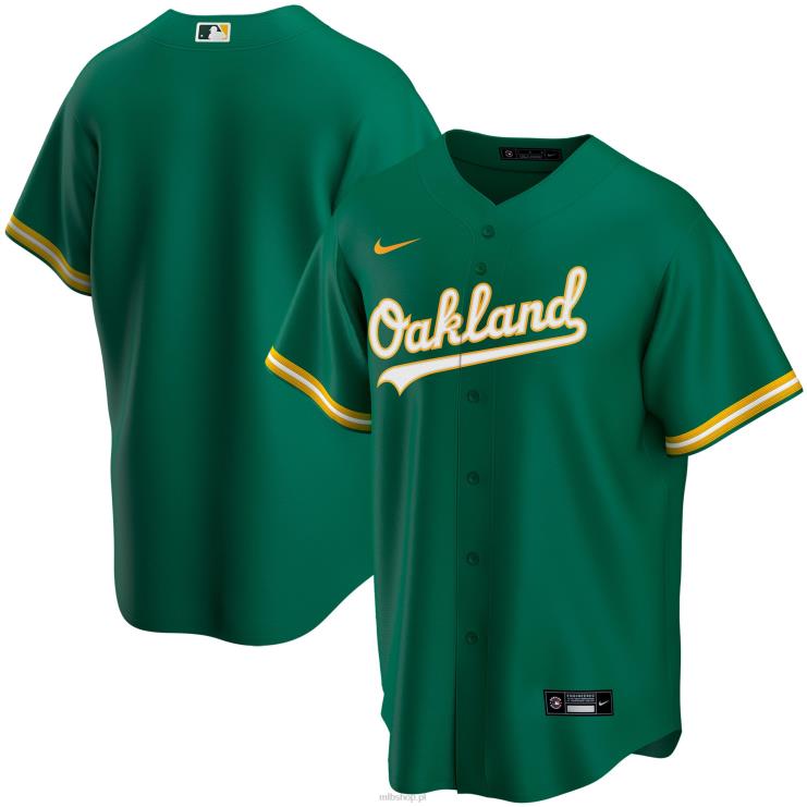 Oakland lekkoatletyka nike kelly zielona replika alternatywnej koszulki drużyny młodzież 0J02V1155 MLB Jerseys