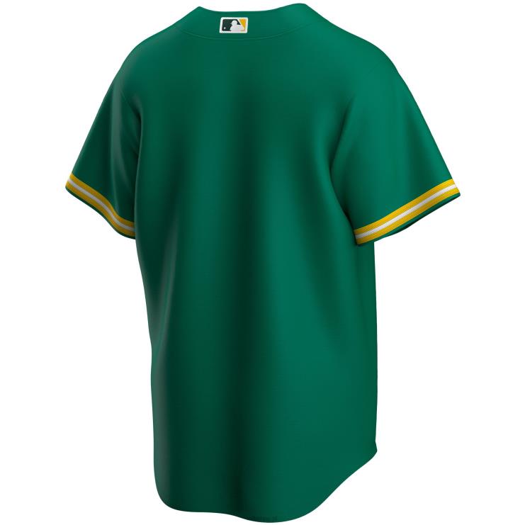 Oakland lekkoatletyka nike kelly zielona replika alternatywnej koszulki drużyny młodzież 0J02V1155 MLB Jerseys