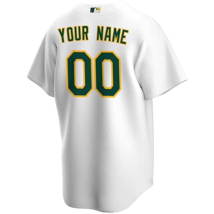 biała replika domowej koszulki nike oakland lekkoatletyka na zamówienie młodzież 0J02V1277 MLB Jerseys