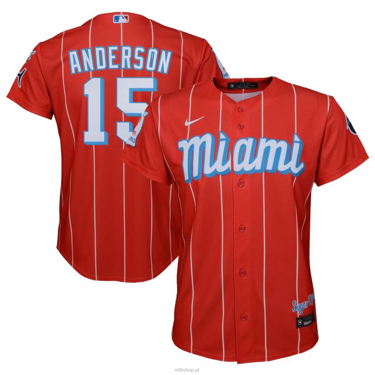 replika koszulki gracza miami marlins brian anderson nike red city connect młodzież 0J02V1511 MLB Jerseys