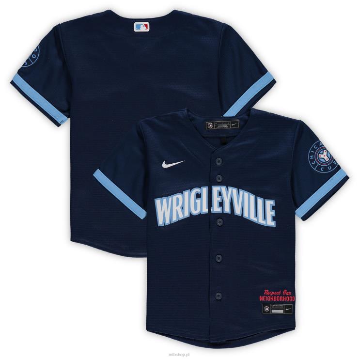 Replika koszulki drużyny Nike Navy City Connect maluch 0J02V1132 MLB Jerseys