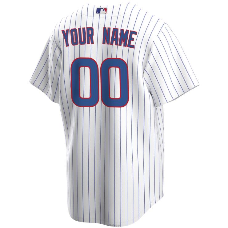 biała replika domowej koszulki nike chicago cubs młodzież 0J02V559 MLB Jerseys
