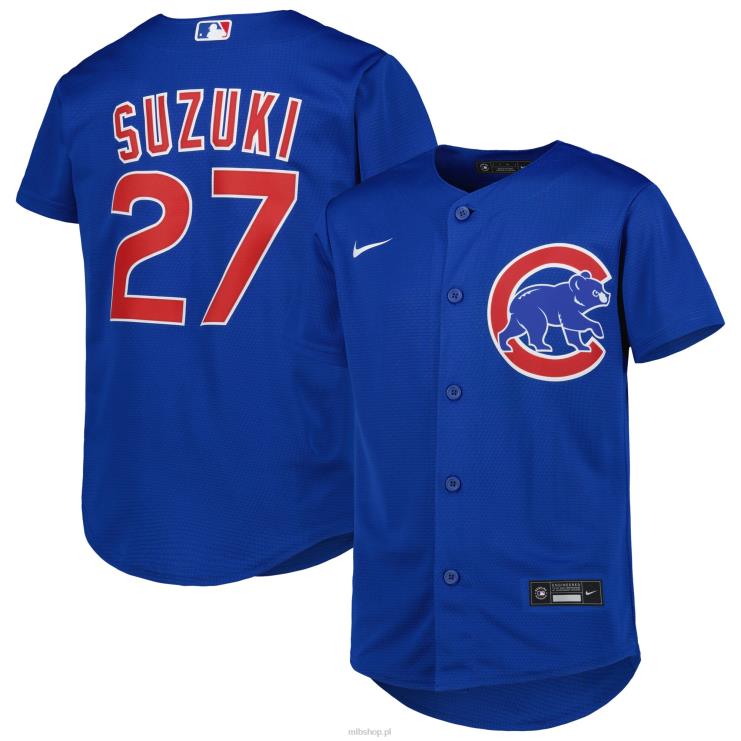 chicago cubs seiya suzuki nike royal alternatywna replika koszulki gracza młodzież 0J02V1059 MLB Jerseys