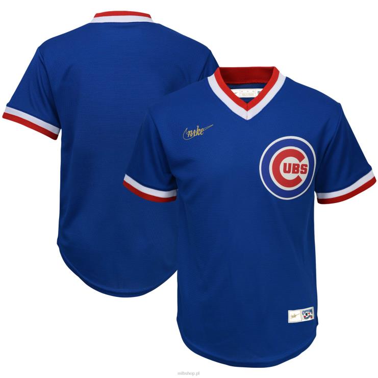 koszulka drużyny chicago cubs nike royal road cooperstown z kolekcji młodzież 0J02V1572 MLB Jerseys