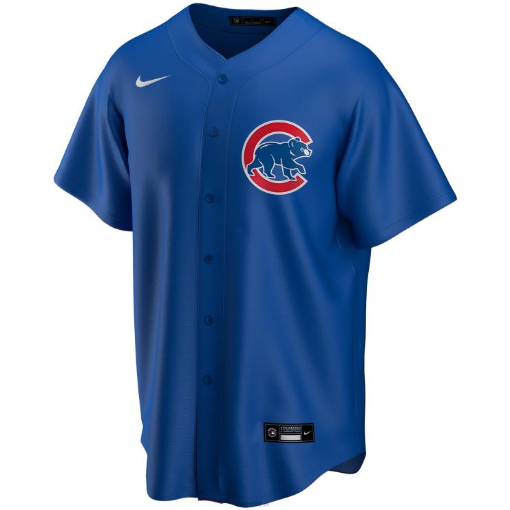 replika koszulki drużyny Nike Royal Alternative z Chicago Cubs młodzież 0J02V1521 MLB Jerseys