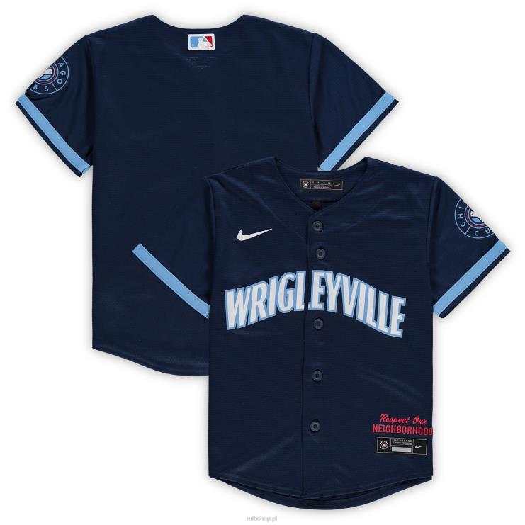 replika koszulki drużyny nike navy city connect chicago cubs przedszkole 0J02V1148 MLB Jerseys