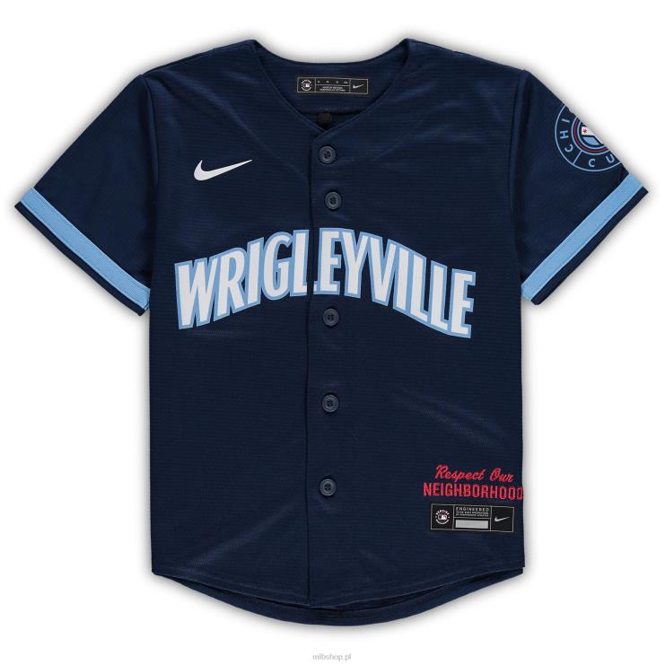 replika koszulki drużyny nike navy city connect chicago cubs przedszkole 0J02V1148 MLB Jerseys