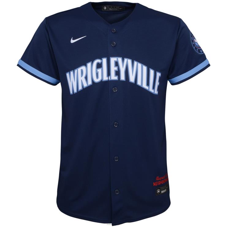 replika koszulki gracza chicago cubs seiya suzuki nike navy city connect script przedszkole 0J02V1252 MLB Jerseys