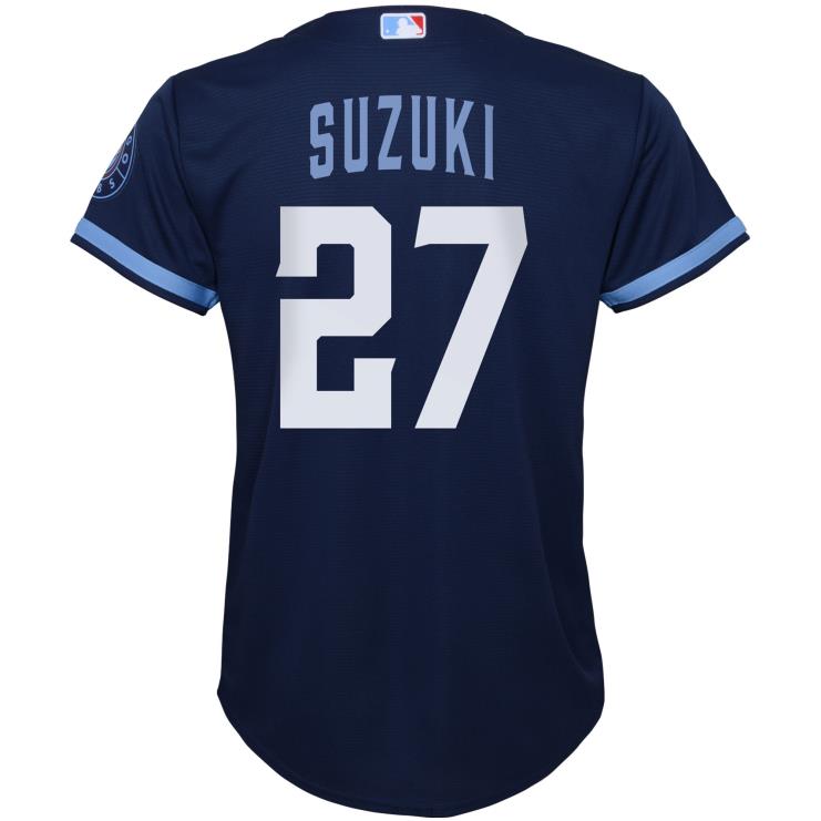 replika koszulki gracza chicago cubs seiya suzuki nike navy city connect script przedszkole 0J02V1252 MLB Jerseys