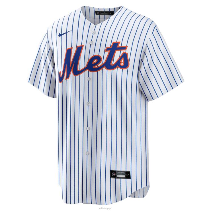 Biała replika domowej koszulki gracza New York Mets Justin Verlander Nike młodzież 0J02V1172 MLB Jerseys