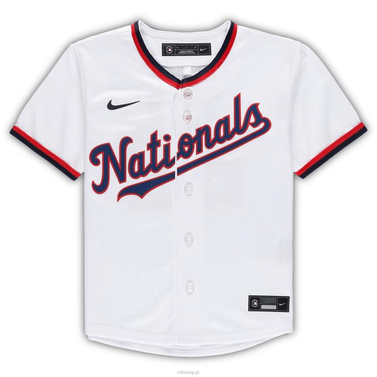 biała replika alternatywnej koszulki gracza Washington Nationals juan soto nike maluch 0J02V1429 MLB Jerseys