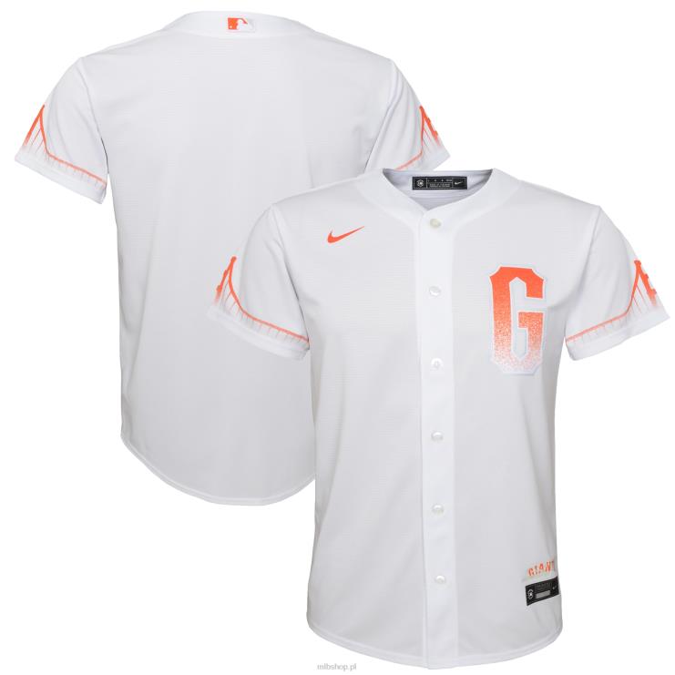 Replika koszulki nike white city connect san francisco gigantów młodzież 0J02V1263 MLB Jerseys