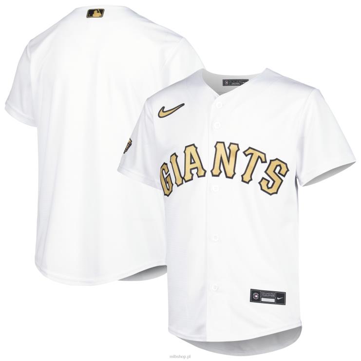 biała replika koszulki meczu gwiazd san francisco nike 2022 młodzież 0J02V1106 MLB Jerseys