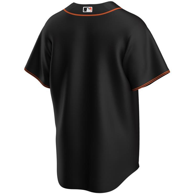 czarna replika koszulki drużyny san francisco gigants nike młodzież 0J02V601 MLB Jerseys
