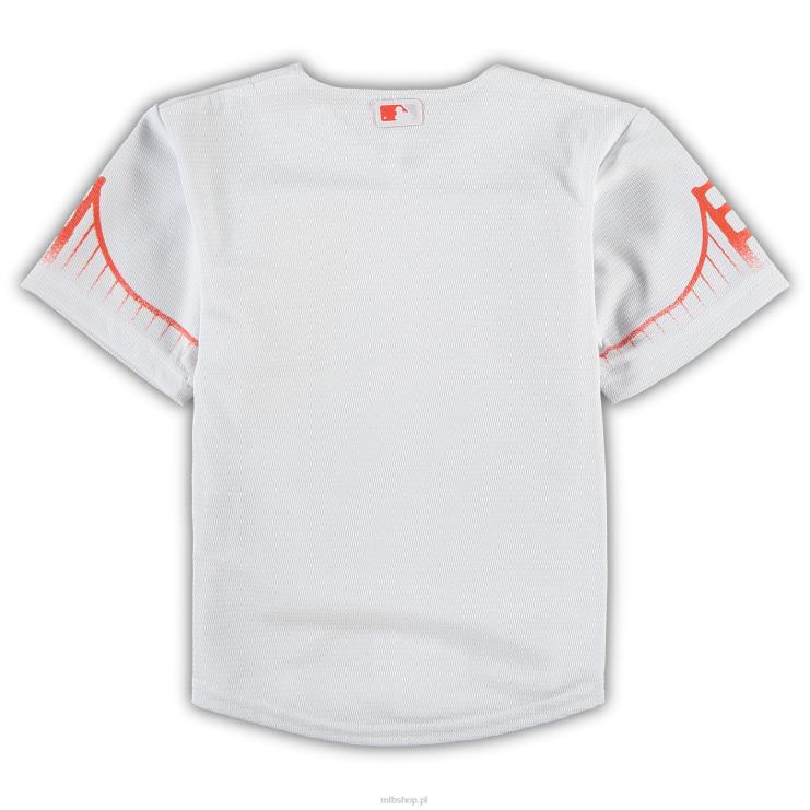 replika koszulki drużyny Nike White City Connect maluch 0J02V1519 MLB Jerseys