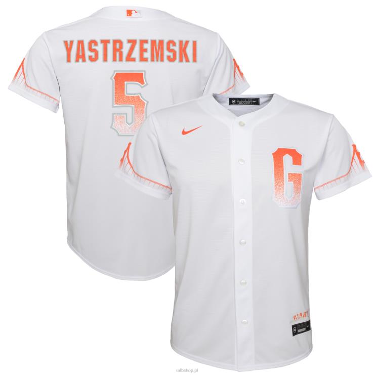 replika koszulki gracza san francisco gigantów mike yastrzemski nike white city connect młodzież 0J02V1269 MLB Jerseys