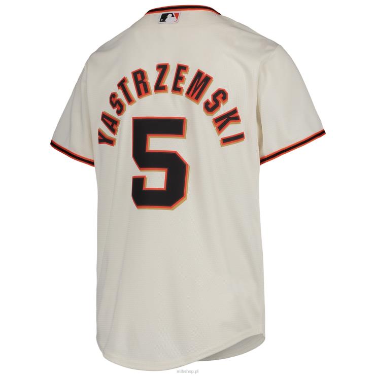 san francisco giganci mike yastrzemski nike kremowa replika domowej koszulki gracza młodzież 0J02V740 MLB Jerseys