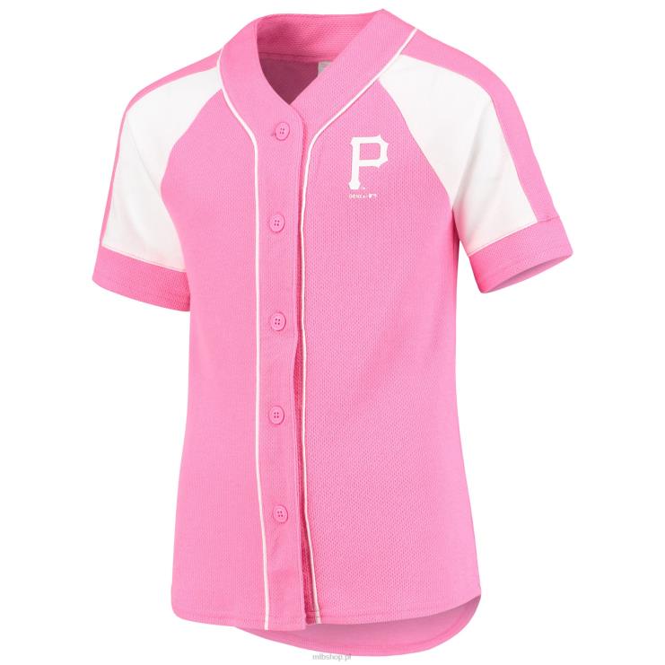 pirat z pittsburgha różowa modna koszulka Team Spirit młodzież 0J02V1517 MLB Jerseys
