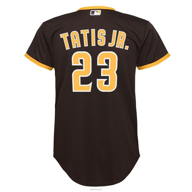 San Diego Padres Fernando Tatis Jr. brązowa replika koszulki gracza Nike Road młodzież 0J02V10 MLB Jerseys