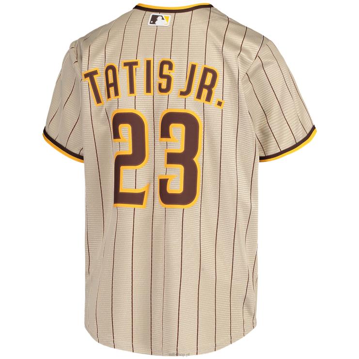San Diego Padres Fernando Tatis Jr. nike piaskowo-brązowa replika alternatywnej koszulki gracza młodzież 0J02V9 MLB Jerseys