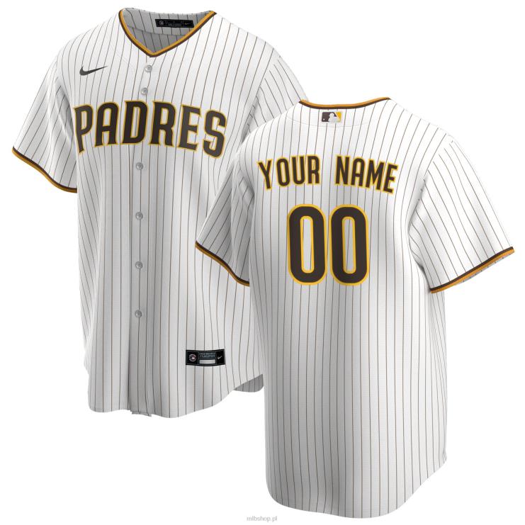biała replika niestandardowej koszulki nike san diego padres młodzież 0J02V482 MLB Jerseys