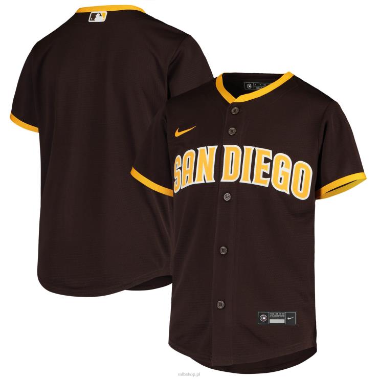 san diego padres nike brązowa replika koszulki drużyny szosowej młodzież 0J02V495 MLB Jerseys