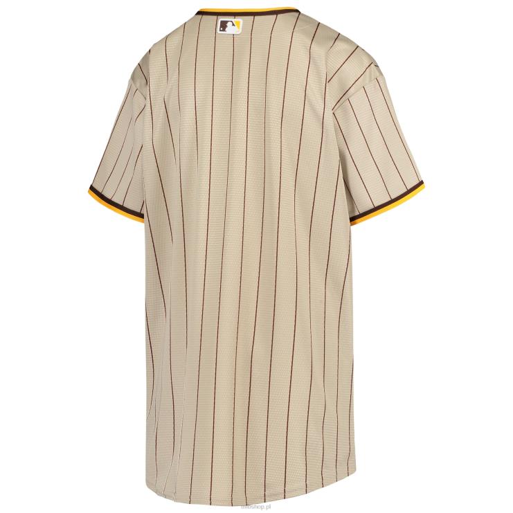 san diego padres nike piaskowo-brązowa replika alternatywnej koszulki drużyny młodzież 0J02V329 MLB Jerseys
