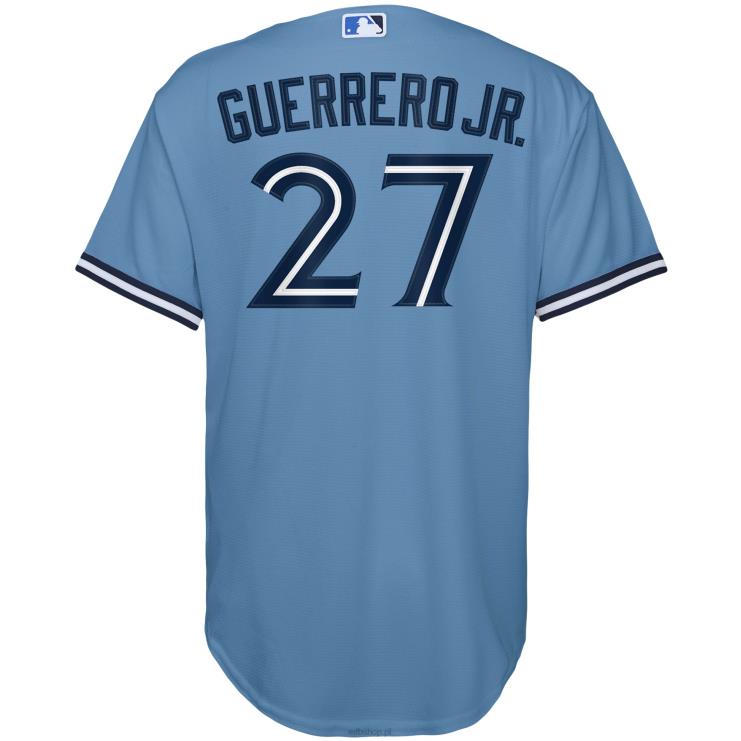 toronto blue jays vladimir guerrero jr. nike pudrowo niebieska replika alternatywnej koszulki gracza młodzież 0J02V573 MLB Jerseys