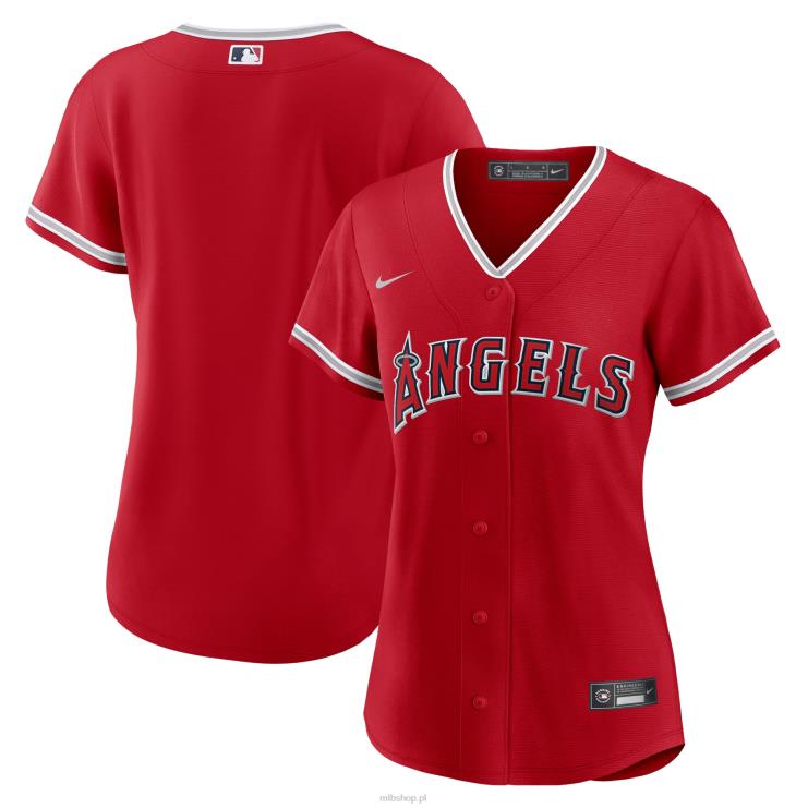 Los Angeles Angels Nike Czerwona replika alternatywnej koszulki drużyny Nike kobiety 0J02V438 MLB Jerseys