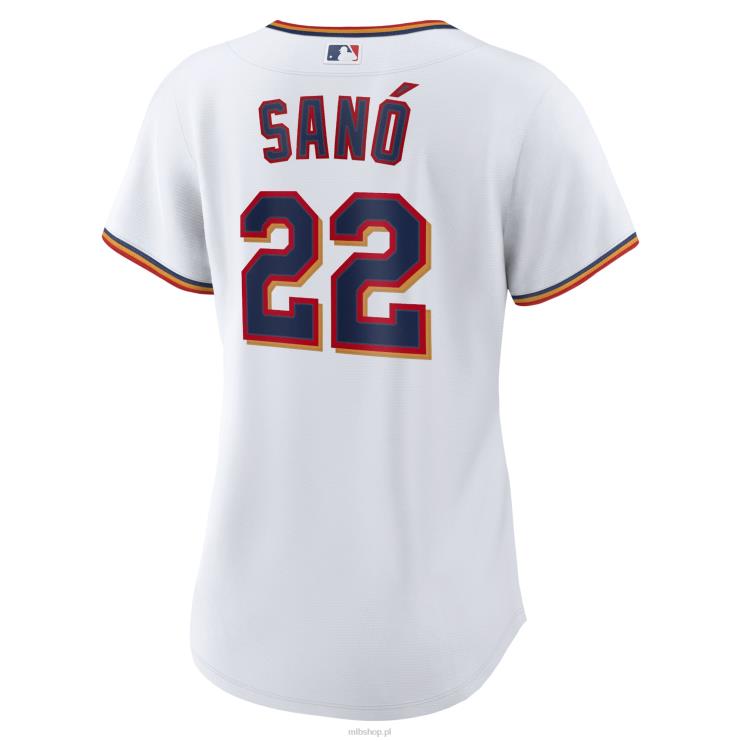 Biała domowa replika koszulki gracza Minnesota Twins Miguel Sano Nike kobiety 0J02V1558 MLB Jerseys