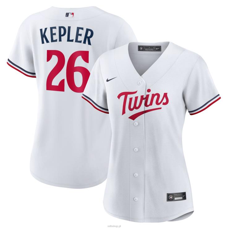 biała domowa replika koszulki gracza minnesota twins max kepler nike kobiety 0J02V1016 MLB Jerseys