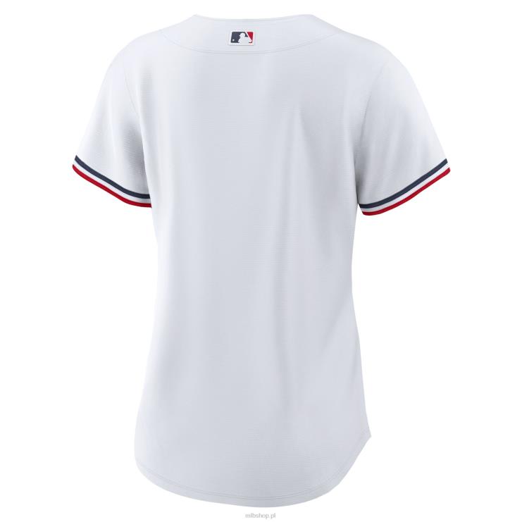 biała koszulka Minnesota Twins Nike z repliką domowego logo drużyny kobiety 0J02V818 MLB Jerseys