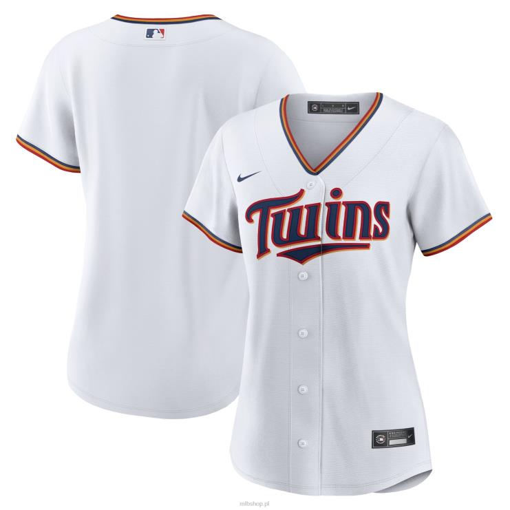 biała replika koszulki domowej minnesota twins nike kobiety 0J02V798 MLB Jerseys