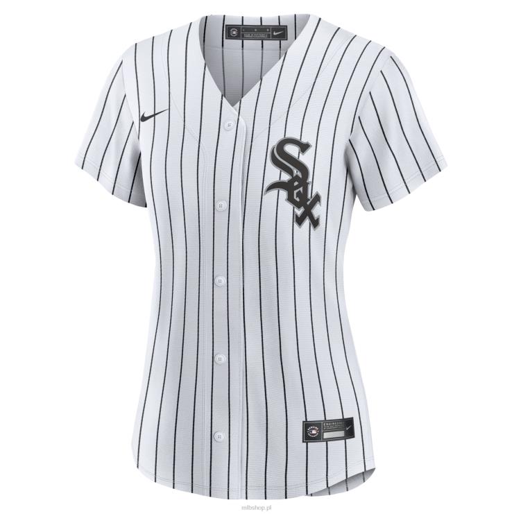 biała domowa replika pustej koszulki nike chicago white sox kobiety 0J02V621 MLB Jerseys