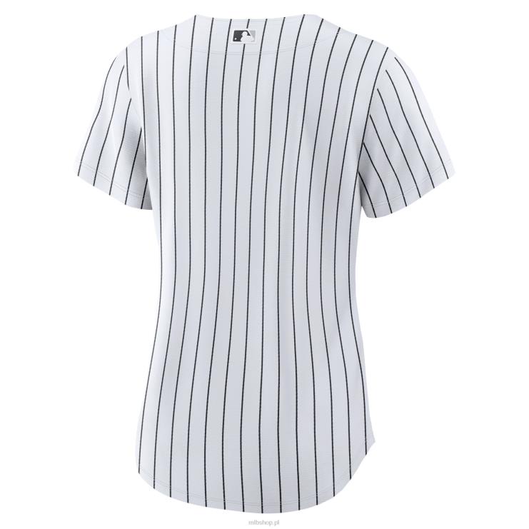 biała domowa replika pustej koszulki nike chicago white sox kobiety 0J02V621 MLB Jerseys