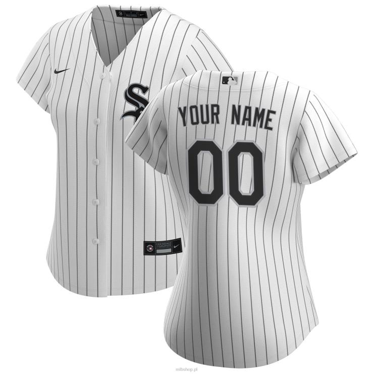 biała replika domowej koszulki nike chicago white sox na zamówienie kobiety 0J02V970 MLB Jerseys