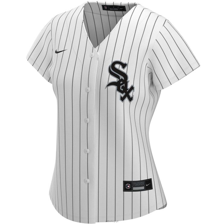 biała replika domowej koszulki nike chicago white sox na zamówienie kobiety 0J02V970 MLB Jerseys