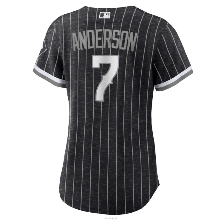 replika koszulki gracza chicago white sox tim anderson nike black city connect kobiety 0J02V1091 MLB Jerseys
