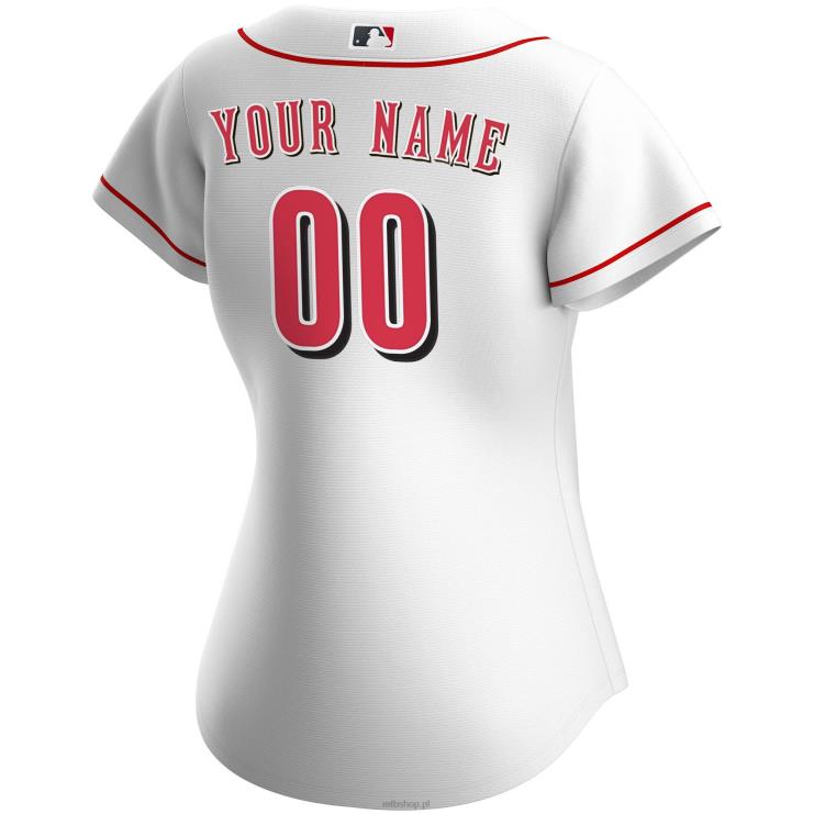 biała replika domowej koszulki cincinnati reds nike kobiety 0J02V888 MLB Jerseys