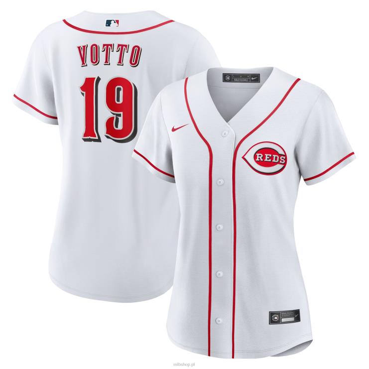 cincinnati reds joey votto nike biała replika domowej koszulki gracza kobiety 0J02V693 MLB Jerseys