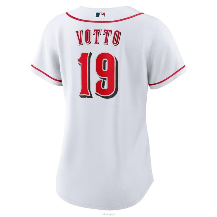 cincinnati reds joey votto nike biała replika domowej koszulki gracza kobiety 0J02V693 MLB Jerseys
