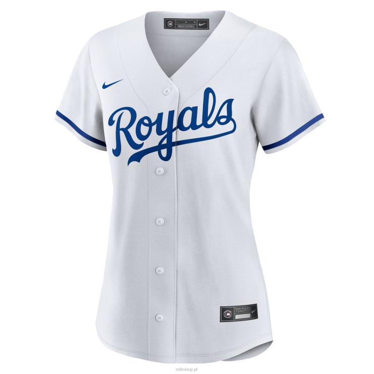 Biała replika koszulki Kansas City Royals Nike Home Blank kobiety 0J02V1453 MLB Jerseys