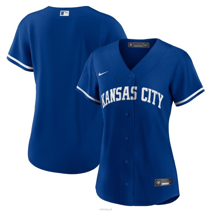 Kansas City Royals Nike Royal Alternatywna replika koszulki z logo drużyny kobiety 0J02V1318 MLB Jerseys