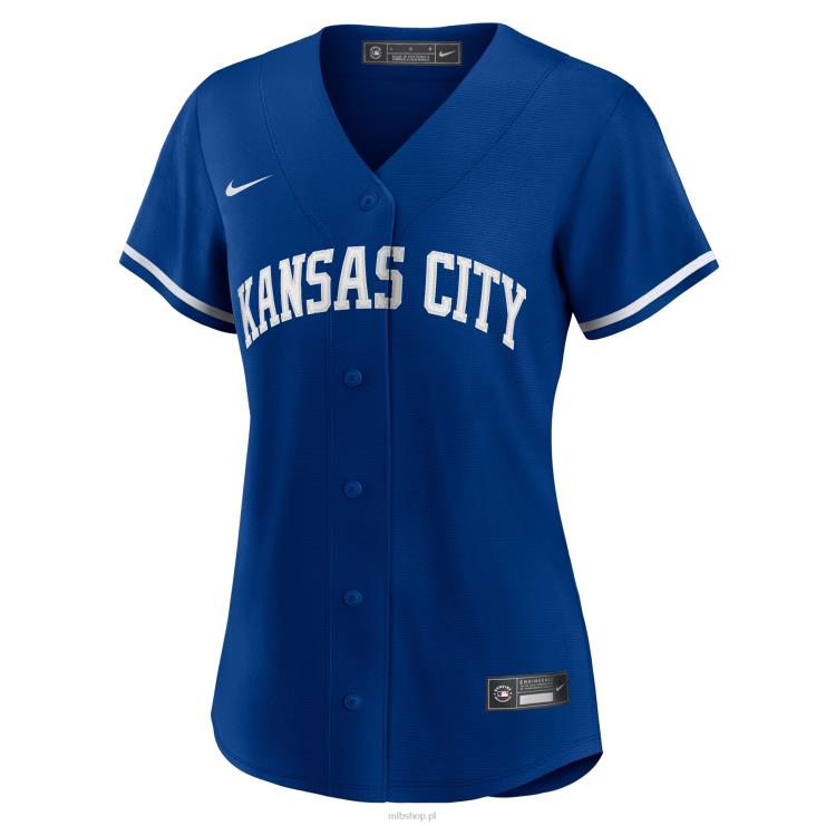 Kansas City Royals Nike Royal Alternatywna replika koszulki z logo drużyny kobiety 0J02V1318 MLB Jerseys