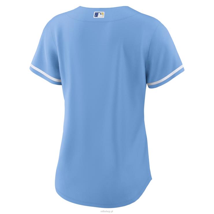 jasnoniebieska koszulka Kansas City Royals Nike z repliką alternatywnego logo drużyny kobiety 0J02V468 MLB Jerseys