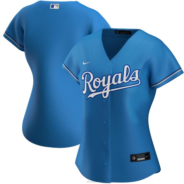 jasnoniebieska replika koszulki drużyny Kansas City Royals Nike kobiety 0J02V1305 MLB Jerseys