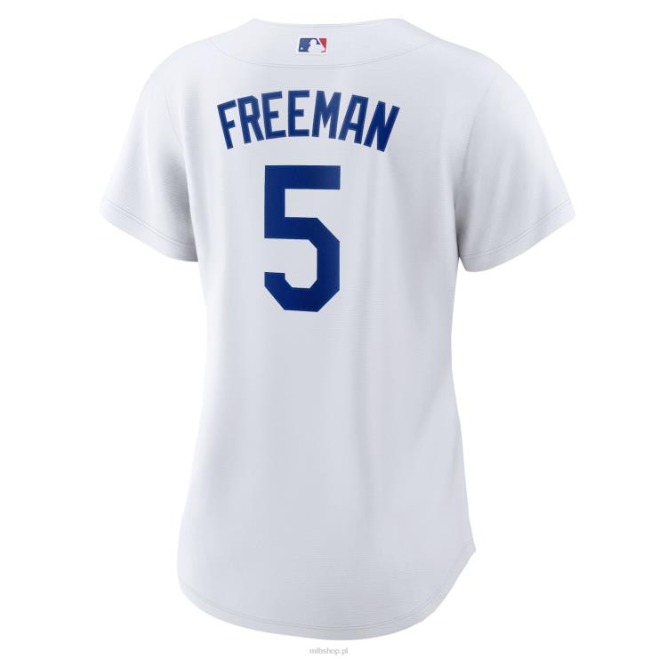 Biała replika koszulki gracza Nike Dodgers Freddie Freeman Nike kobiety 0J02V234 MLB Jerseys