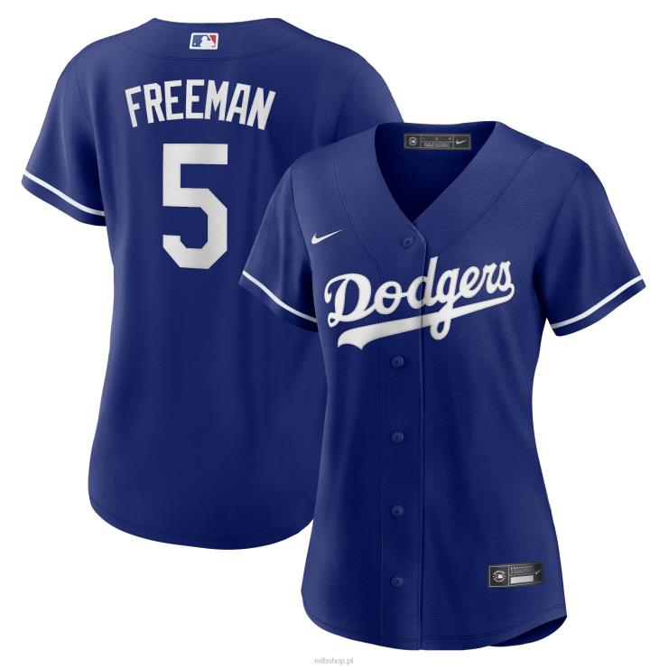 Los Angeles Dodgers Freddie Freeman Nike Royal Alternative Replika koszulki gracza kobiety 0J02V233 MLB Jerseys