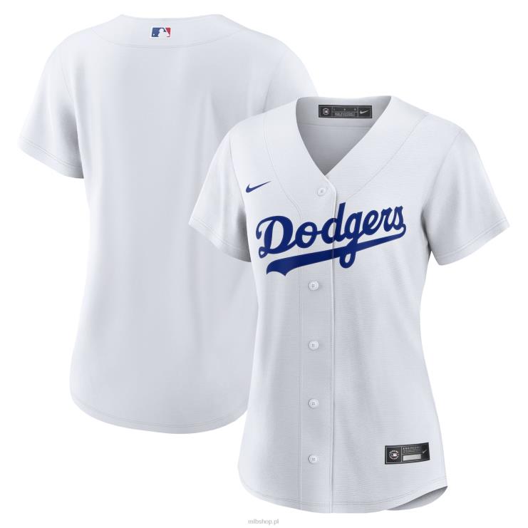 biała replika domowej koszulki drużyny nike dodgers nike kobiety 0J02V73 MLB Jerseys