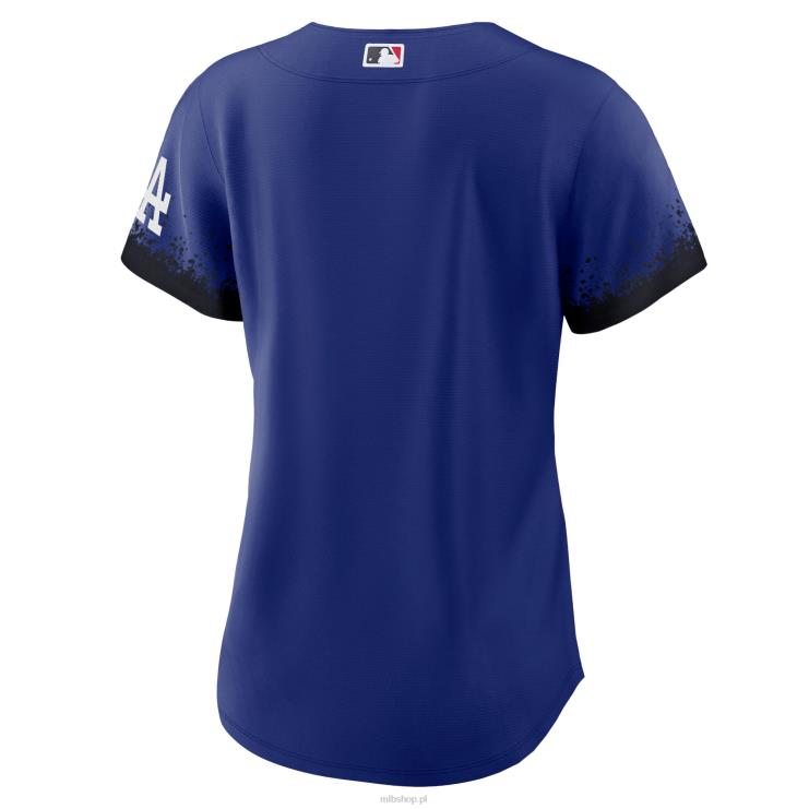 replika koszulki Nike Royal City Connect Los Angeles Dodgers kobiety 0J02V393 MLB Jerseys